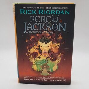 Rick Riordan Wrath of the Triple Goddess Hardcover 1st Edition Target Ed Ex con
